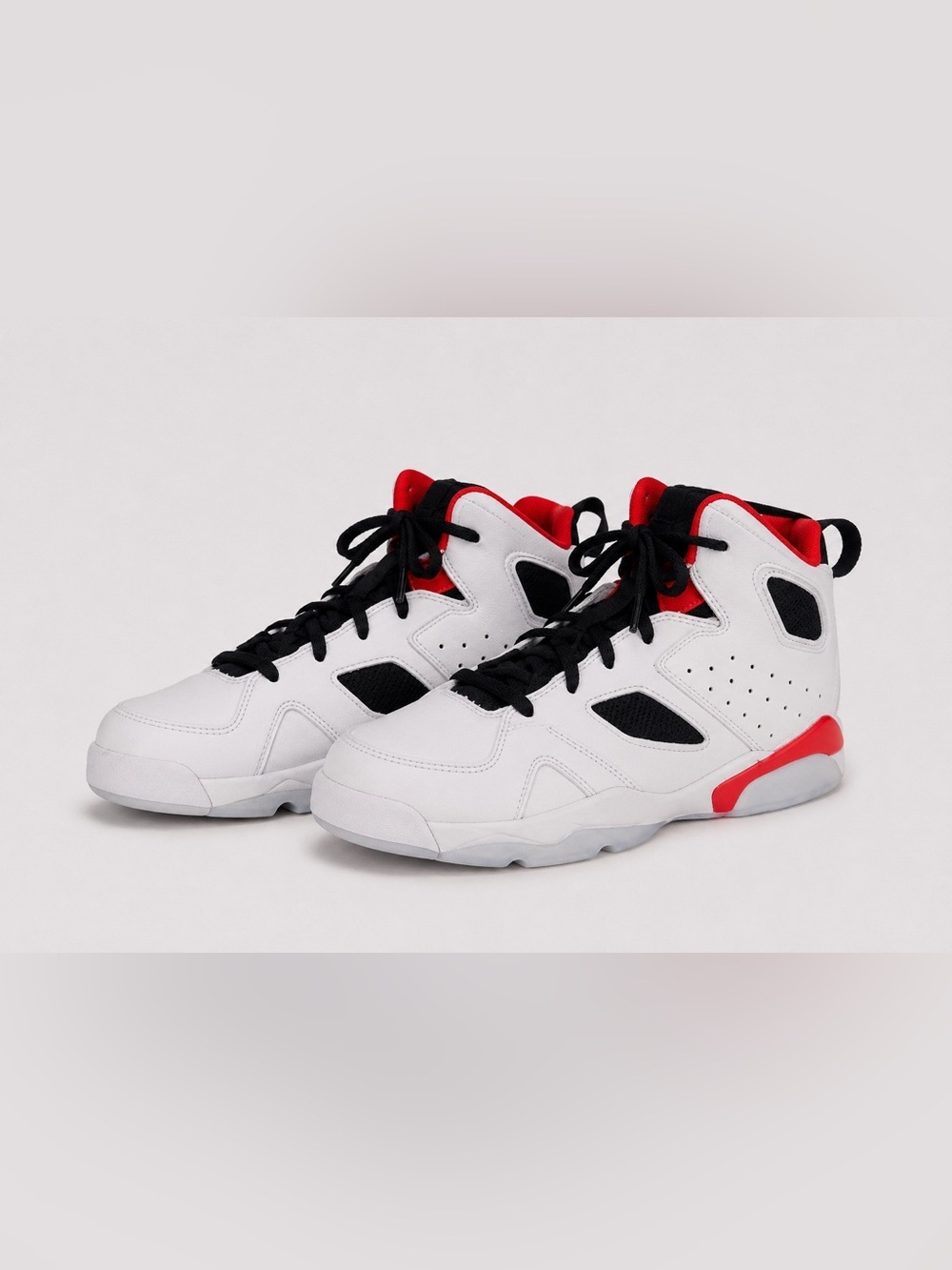 Nike Jordan Sneakers with Red and Black Accents
